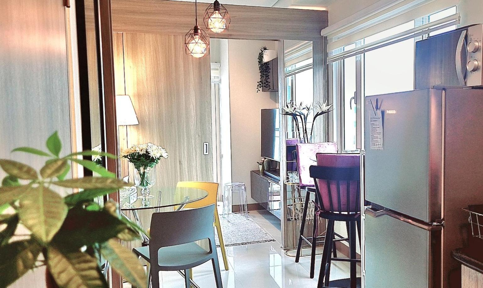 Cozy Penthouse 2Br Suite W Balcony - Amazing Manila Bay View And City Skyline Near Moa 帕赛 外观 照片